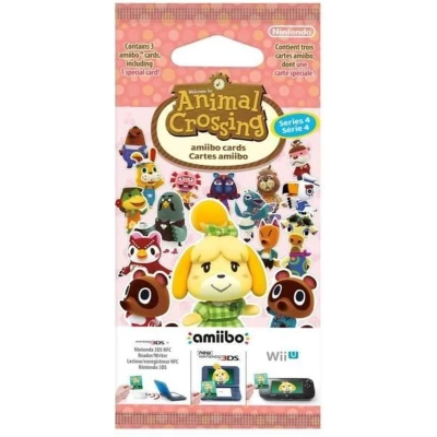 Afbeelding van Animal Crossing Amiibo Cards Serie 4 (1 pakje)