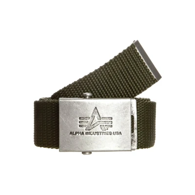 Afbeelding van Alpha Industries Heavy DUTY BELT Riem, Maat: One Size, Oliv