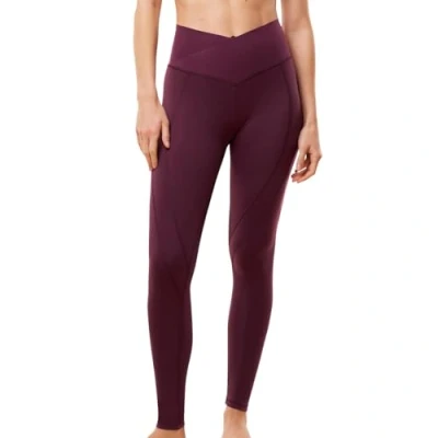 Afbeelding van triaction by Triumph Cardio RTW Legging, Dames, Maat: Large, Deep burgundy