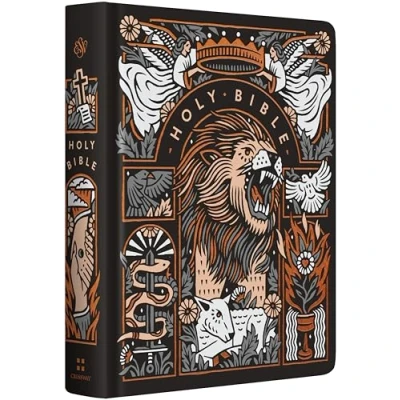 Afbeelding van ESV Single Column Journaling Bible, Artist Series (Hardcover, Joshua Noom, the Lion and Lamb)