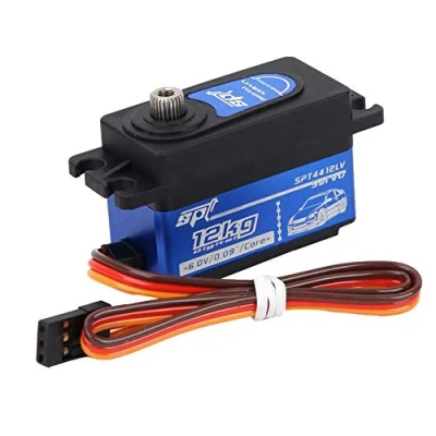 Afbeelding van Digital Servo, Drift Fernbedienung Servo Metallgetriebe mit großem Drehmoment für 1/10 RC Modelle