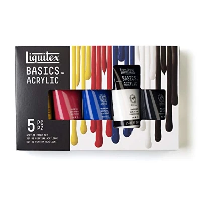 Afbeelding van Liquitex Basics Acryl Set 5x75ml