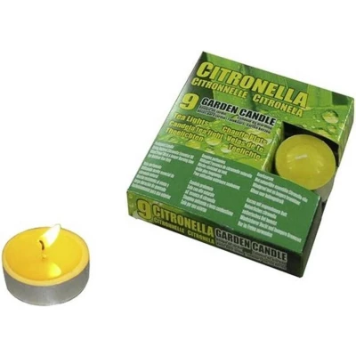 Afbeelding van Citronella Waxinelichtjes 9 Stuks