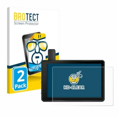 Afbeelding van BROTECT (2 Stuks) Schermbeschermer voor Garmin Tread SxS Edition 8&quot; Screen Protector Transparant