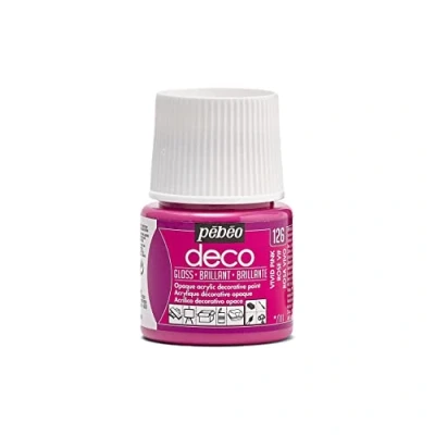 Afbeelding van Pebeo 45ml Deco Br, Acryl, Felroze, 7 x 4,5 cm
