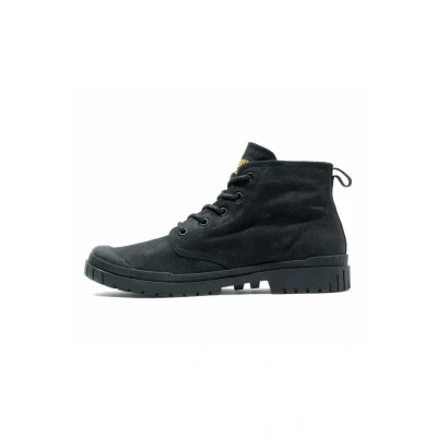 Afbeelding van Palladium Pampa SP20 HI Sneakers hoog, Heren, Maat: 36, Black Textiel
