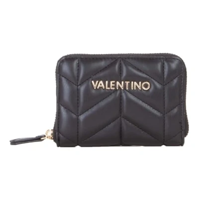 Afbeelding van VALENTINO Portemonnee Petal Re Zip Around Wallet Nero Zwart