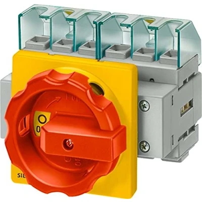 Afbeelding van Siemens 3LD20031TL51 Belastbare scheidingsschakelaar Zwart 4 polig 6 mm² 16 A 690 V/AC