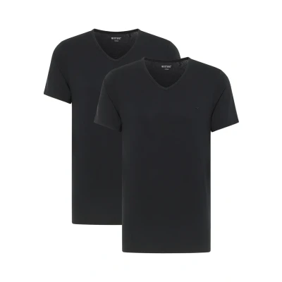 Afbeelding van Mustang 2 PACK Tshirt basic, Heren, Maat: 5XL, Schwarz