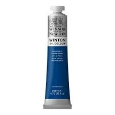 Afbeelding van Winsor &amp; Newton Winton Oil Colours 200ml Prussian Blue