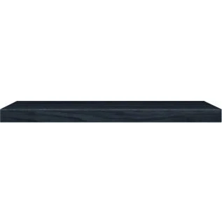 Afbeelding van Looox wooden base shelf solo x 100 cm black ophanging mat zwart wbsoloxbl100mz