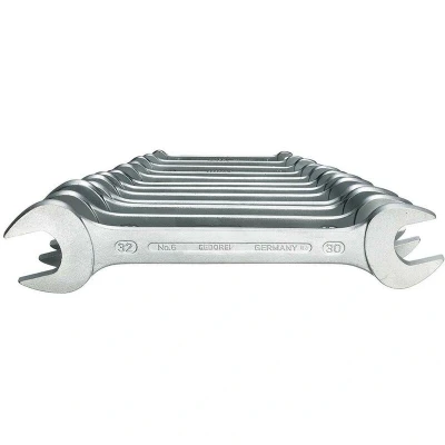 Afbeelding van Gedore 6078350 Dubbele steeksleutelset 12 delig 6 34 mm DIN 3110