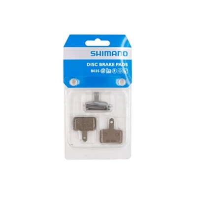 Afbeelding van SHIMANO Remblok B03S hars blisterverpakking zwart Normaal