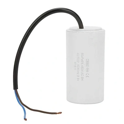 Afbeelding van Condensator, CBB60 capaciteit, 60 uf, startcondensator, loopcondensator, CBB60, milieuvriendelijke motorcondensator, 450 V, uf ESR 0.2, voor elektrische huishoudelijke apparaten