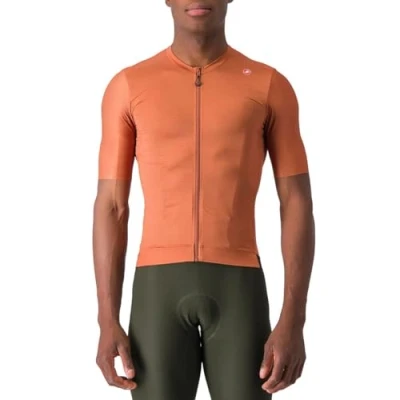 Afbeelding van Fietsshirt Castelli Men Espresso Jersey Mocha/Dark Gray M