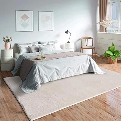 Afbeelding van Mia&#039;s Teppiche Olivia woonkamertapijt, 100% polyester, crème, 160x230 cm