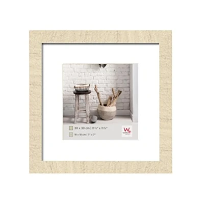 Afbeelding van walther+ design HO330W Wissellijst Papierformaat: 30 x cm Wit, Beige