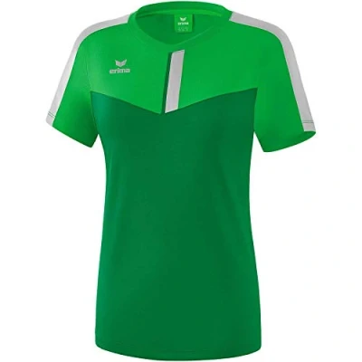 Afbeelding van Erima Squad T shirt dames fern green/smaragd/ silver grey