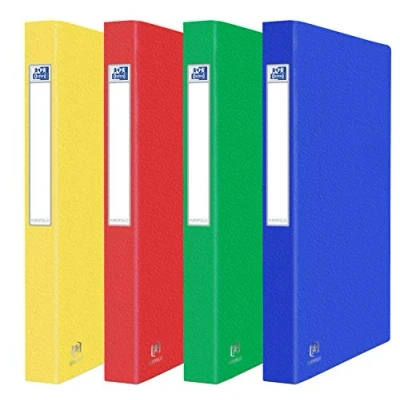 Afbeelding van 10x Elba Oxford Eurofolio ringmap, voor ft A4, 2 ringen, geassorteerde