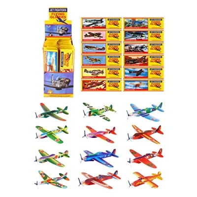 Afbeelding van FOAM zweefvliegtuigje flying gliders speelgoed 10 stuks