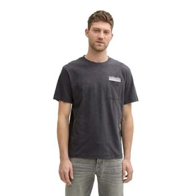 Afbeelding van TOM Tailor Tshirt print, Heren, Maat: XXL, Grau