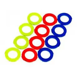 Afbeelding van Magura Cover kit voor remklauw blauw/rood/geel 12st. 2701240