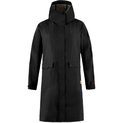 Afbeelding van Jas Fjällräven Women Vardag Rain Parka Black M