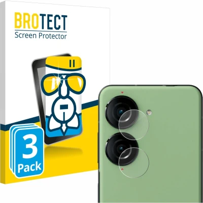 Afbeelding van BROTECT Glas Screen Protector voor ASUS ZenFone 10 (ALLEEN Camera Lens) (3 Stuks) Schermbeschermer [9H Hardheid, Beschermglas Folie niet Gehard Glas]