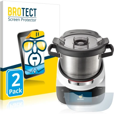 Afbeelding van BROTECT Screenprotector voor Bosch Cookit Folie Beschermfolie transparant (2 Stuks)