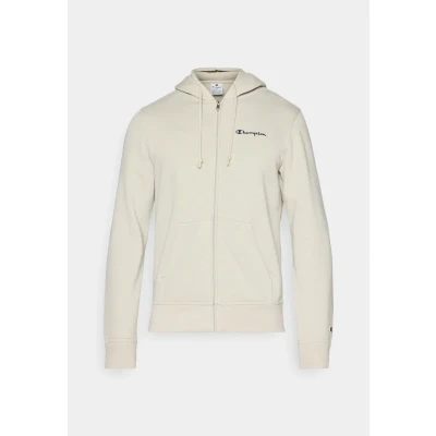 Afbeelding van Champion Authentic Athletic Apparel Sweatvest taupe / donkerblauw