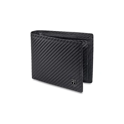 Afbeelding van TRAVANDO Portemonnee voor Heren Groot TÜV RFID Gecertificeerd met 13 Kaartenvakken Muntvak Oslo Wallet Mannen (Carbon)