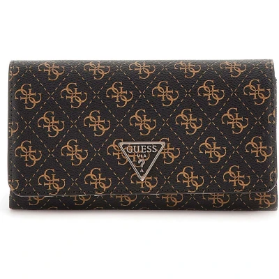 Afbeelding van Guess Mininoelle 4GLOGO Schoudertas, Dames, Maat: One Size, Braun