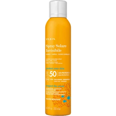 Afbeelding van Pupa Invisible Sunscreen Spray Spf50 200Ml 5% korting code PUPA5