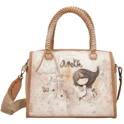 Afbeelding van Anekke Handtas Schoudertas Memories Bowling Bag Multicolor Veelkleurig