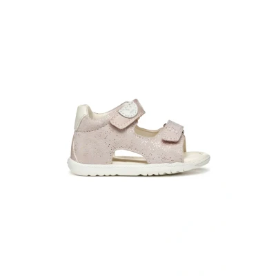 Afbeelding van Geox Macchia GIR Outdoorsandalen voor kinderen, Maat: 19, Rose off white Leer/ synthetisch