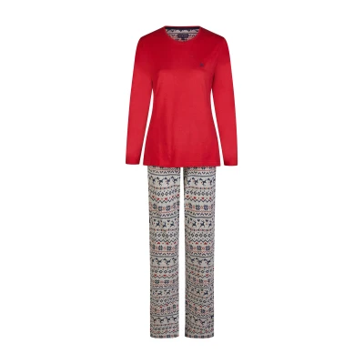 Afbeelding van Happy Shorts Pyjama &#039; XMAS blauw / grijs rood