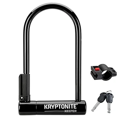 Afbeelding van Kryptonite Keeper Standard 3500451 Fietsslot (10, 2x20, 3cm), zwart, 10, 2 x 20, 3 cm