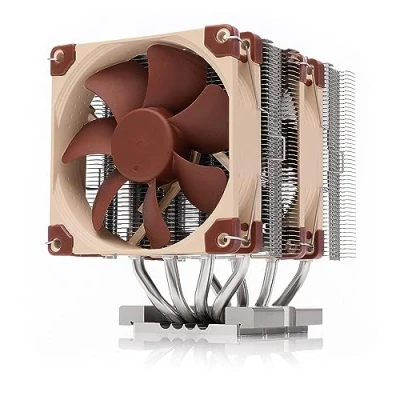 Afbeelding van Noctua NH D9 DX 4677 4U koelsysteem voor computers Processor Luchtkoeler 9,2 cm Aluminium, Beige, Br