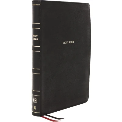 Afbeelding van Nkjv, Reference Bible, Super Giant Print, Leathersoft, Black, Thumb Indexed, Red Letter Edition, Comfort Print: Holy New King James Version