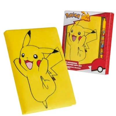 Afbeelding van Pokemon Briefpapier Supplies Set Kinderdagboek met slot, Notebook, Etui, Pennen, Cadeaus voor Jongens (Notebook/Balpen Set)