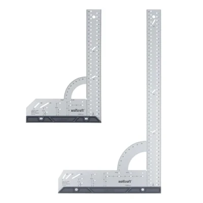 Afbeelding van wolfcraft Winkelhaak SET Blokhaak Schrijfhaak 8654000