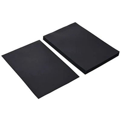 Afbeelding van A4 karton 160 g/m2 zwart (100 vellen).