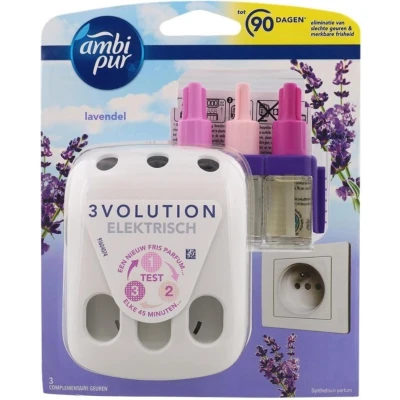 Afbeelding van Ambi Pur Starter Set 3volution Device + navulling Lavendel 20ml