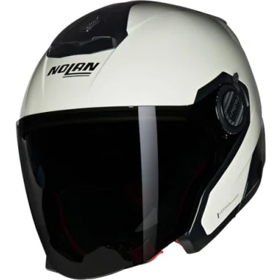 Afbeelding van Nolan N40 5 06 Classico Nobile N Com Jet Helm, wit, afmeting XS voor man