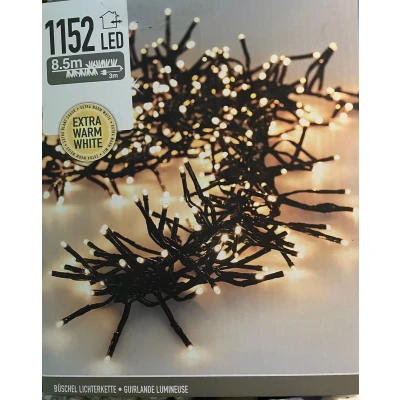 Afbeelding van Clusterverlichting 4.4 meter PerfectLED (192 LEDs, Binnen/Buiten, Extra warm wit)