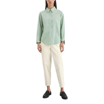 Afbeelding van Marc O&#039;Polo Ashape Overhemdblouse, Dames, Maat: 36, Dusty mint