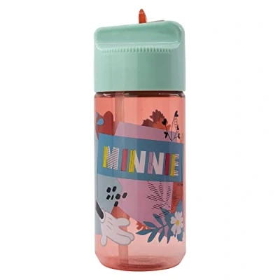 Afbeelding van Stor Minnie Mouse herbruikbare Tritan waterfles, 430 ml