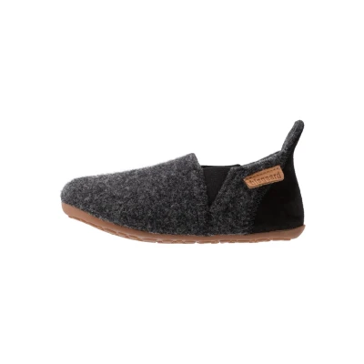 Afbeelding van Bisgaard Sailor HOME SHOE Pantoffels voor kinderen, Maat: 29, Anthrazit Leer en textiel