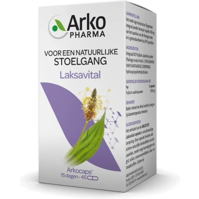Afbeelding van Arkocaps Laksavital Capsules 45st