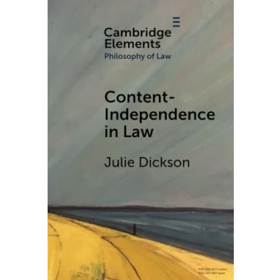 Afbeelding van Elements in Philosophy of Law Content Independence